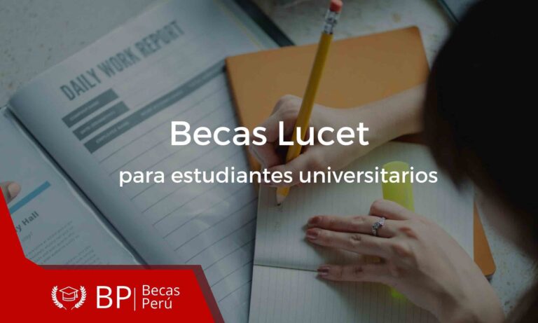 Becas Lucet para estudiantes universitarios