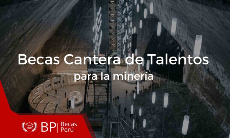 Becas Cantera de talentos para la minería portada