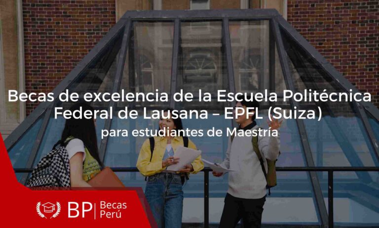 Becas de Excelencia escuela politecnica lausana