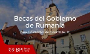 Becas Gobierno Rumanía