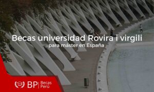 Becas Universidad Rovira i Virgili master