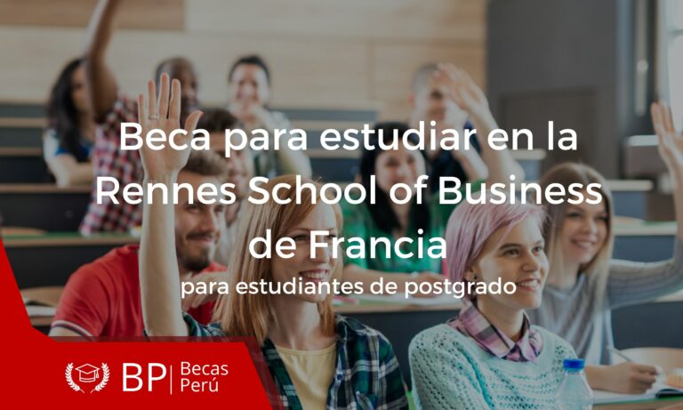 Becas para estudiar en la Rennes School Business en Francia