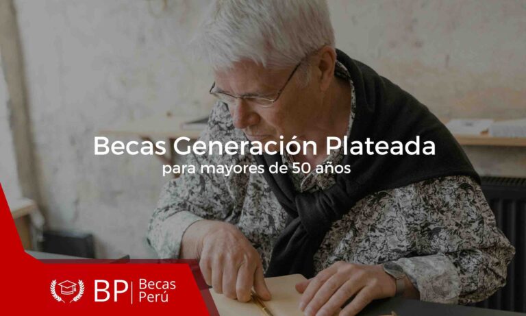 Becas Generación Plateada para mayores de 50 años